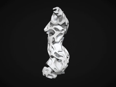 Female Torso Art 3D Print Model