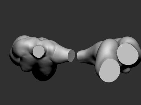 Kadın G&ouml;vdesi 3D Baskı Modeli