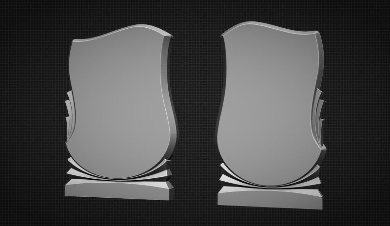 Memorial Tombstones Modelo de Impressão 3D .c4d .max .obj .3ds .fbx .stl .blend 
