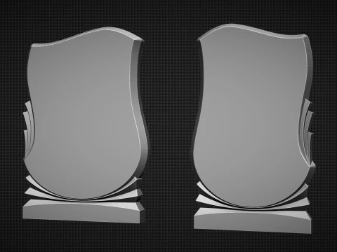 L&aacute;pidas conmemorativas Modelo de impresión 3D