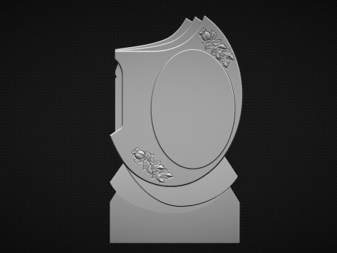 Memorial Tombstone 3Dプリントモデル