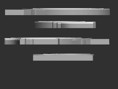 Memorial Tombstone 3D 프린트 모델