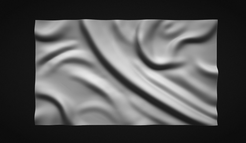 Wavy Flag 3D 3D प्रिंट मॉडल .c4d .max .obj .3ds .fbx .stl .blend 