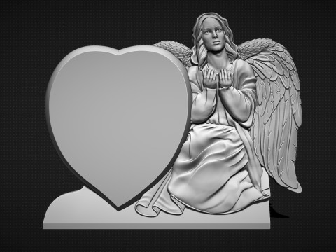 Angel Monuments Modèles 3D en vedette