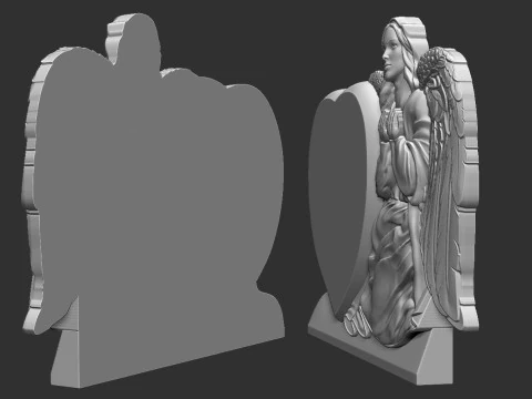 Angel Monuments 3D Print Model
