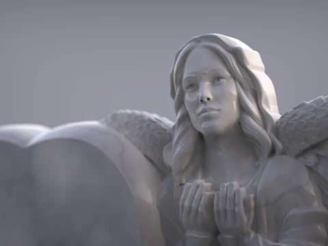 Angel Monuments 3D Print Model
