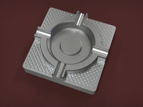 Premium Ashtray 3D Print Model