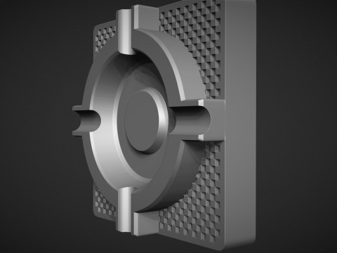Premium Ashtray 3D Print Model