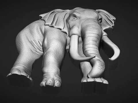 Fil Bas R&ouml;lyefi 3D Baskı Modeli