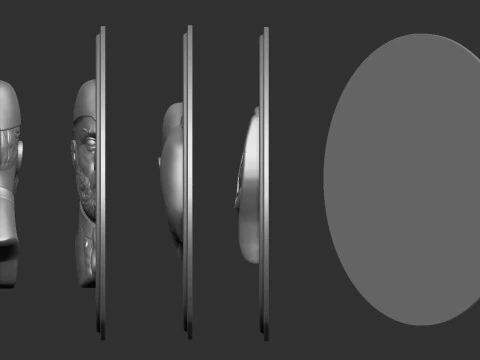 Abdul Aziz Sultan Medal 3D Print Model