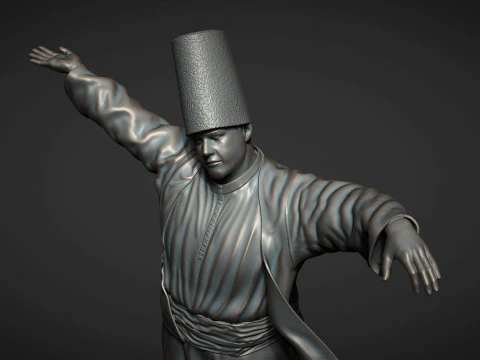 The Whirling Dervishes 3D Print Model