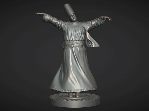 The Whirling Dervishes 3D Print Model
