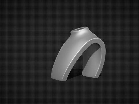 Necklace Stand 3D Baskı Modeli