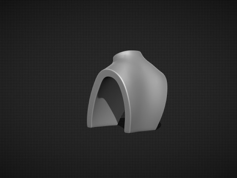 Necklace Stand 3D Baskı Modeli
