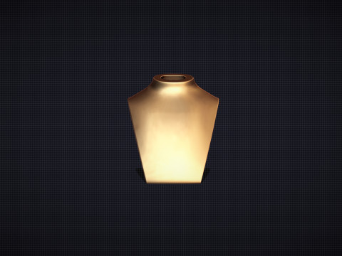 Necklace Stand 3D Baskı Modeli