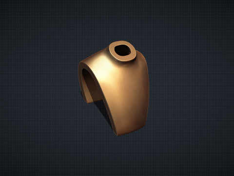 Necklace Stand 3D Baskı Modeli