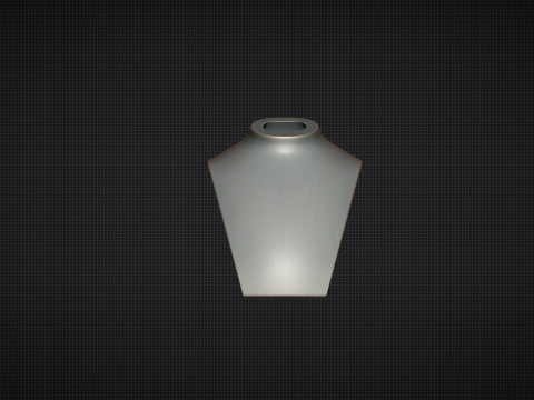 Necklace Stand 3D Baskı Modeli