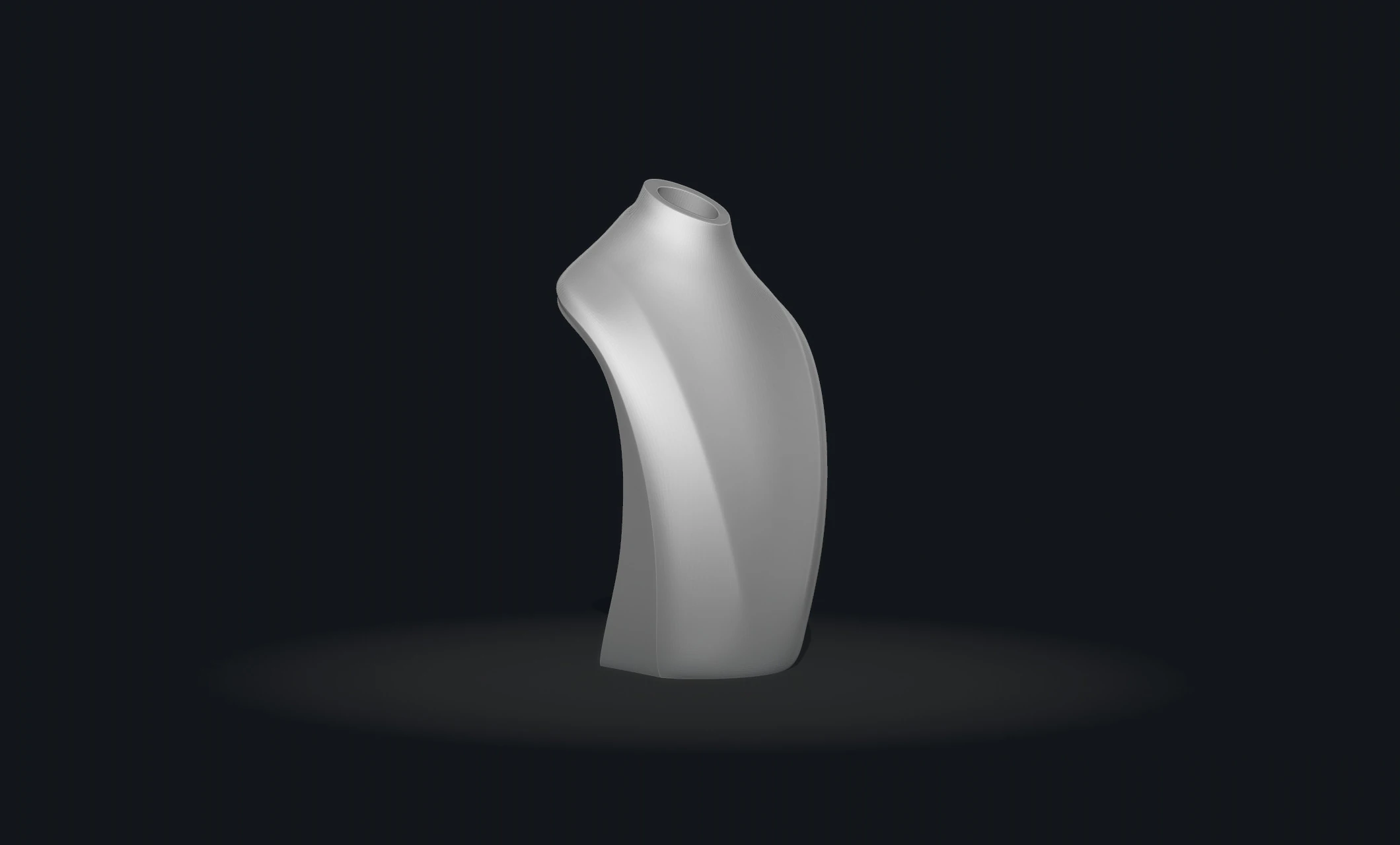 Necklace stand 3D Print Model .c4d .max .obj .3ds .fbx .stl .blend 