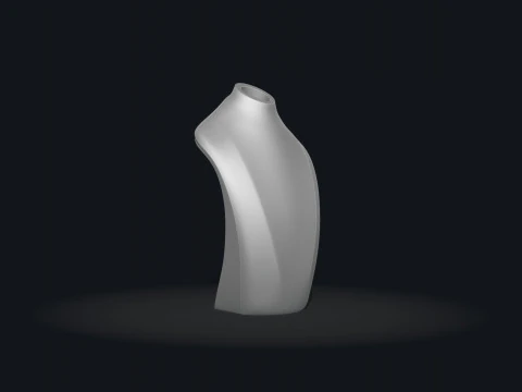 Necklace stand 3D Print Model