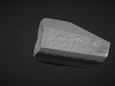 Male Face 3D Druckmodell