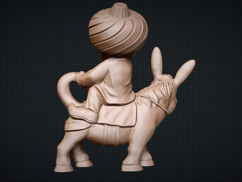 Nasreddin Hoca 3D Принт Модель