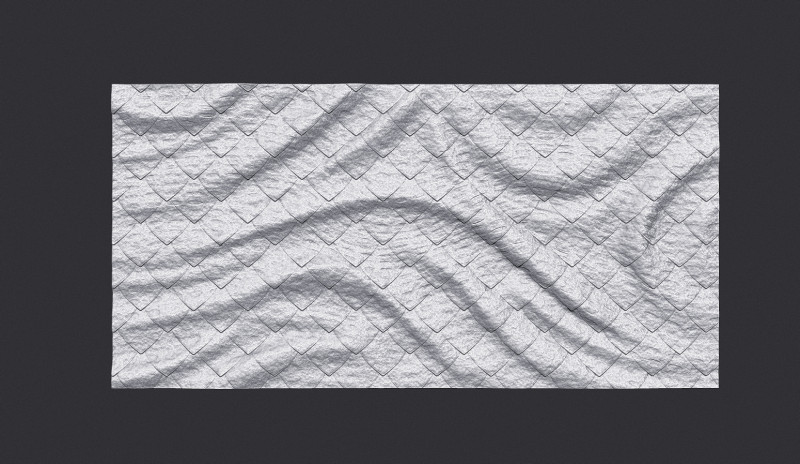 Decorative Wall Panel 3D Print Model .c4d .max .obj .3ds .fbx .stl .blend 