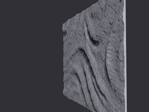 Decorative Wall Panel 3D Print Model