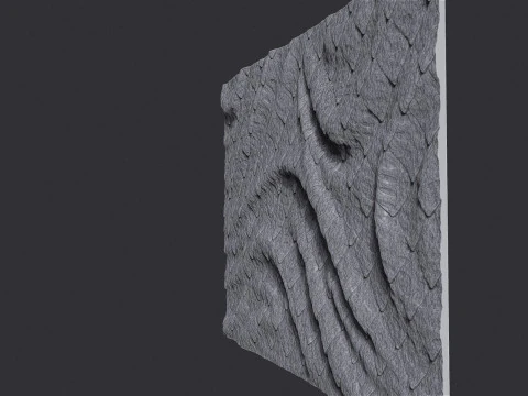 Decorative Wall Panel 3D Print Model
