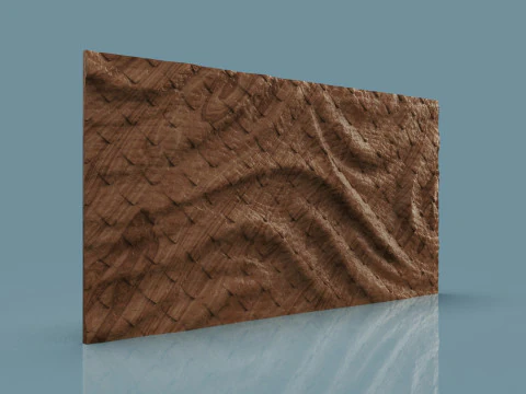 Decorative Wall Panel 3D Print Model