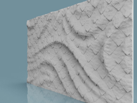 Decorative Wall Panel 3D Print Model