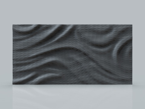 Decorative Wall Art Panel 3D Print Model