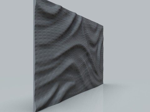 Decorative Wall Art Panel 3D Принт Модель