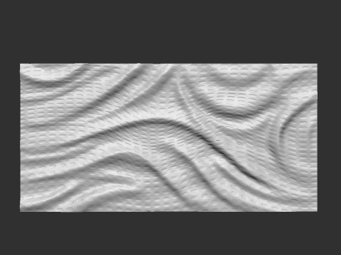 Decorative Wall Art Panel 3D Принт Модель