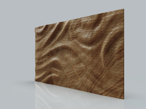 Decorative Wall Art Panel 3D Принт Модель