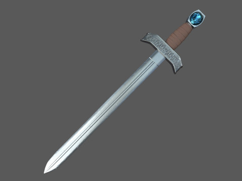 Medieval Sword 3D Druckmodell