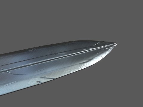 Medieval Sword 3D 打印模型