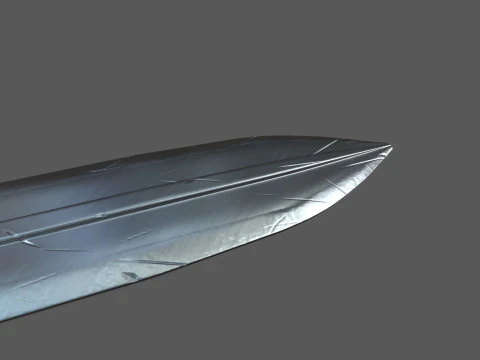 Medieval Sword 3D Print Model