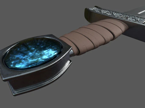 Medieval Sword 3D Print Model