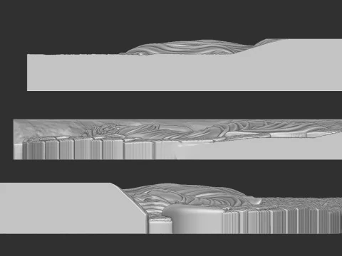Angel Monument Tombstone 3D Print Model