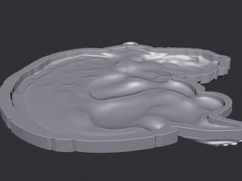 Sleeping Baby Angel Pendant 3D printmodel