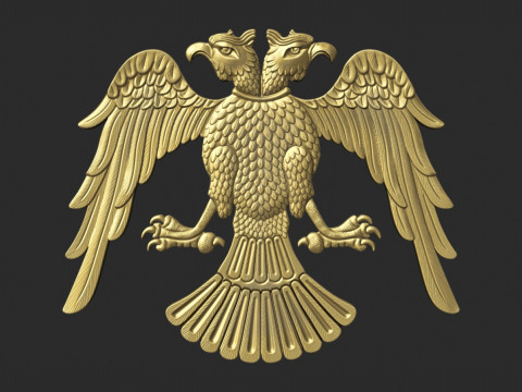Two Headed Eagle 3D Baskı Modeli