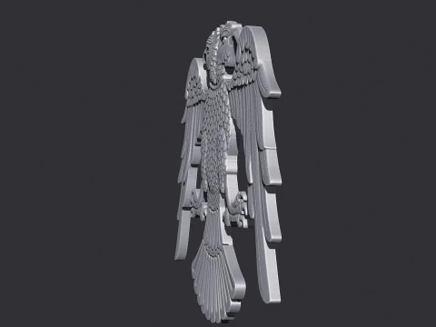 Two Headed Eagle 3D Print Model