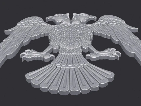 Two Headed Eagle 3D Print Model