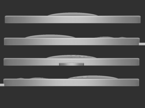 Bowling Award-medaille 3D printmodel