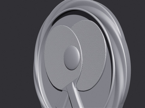 Ping Pong Award Medal Modello di stampa 3D