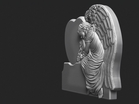 Angel Monument 3D 3Dプリントモデル