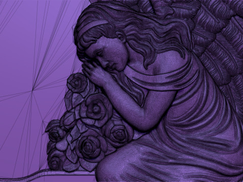 Angel Monument 3D 3Dプリントモデル