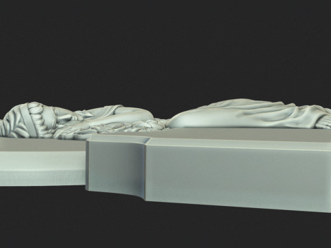 Angel Monument 3D 3Dプリントモデル