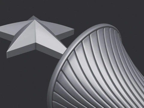 Star Award 3D Print Model