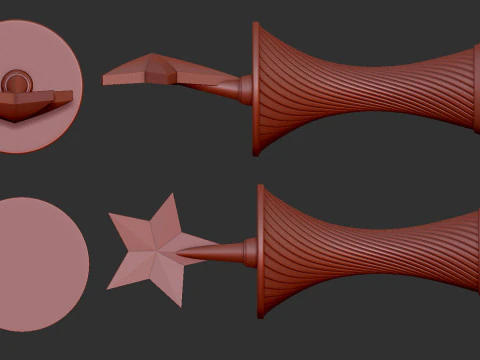 Star Award 3D Print Model